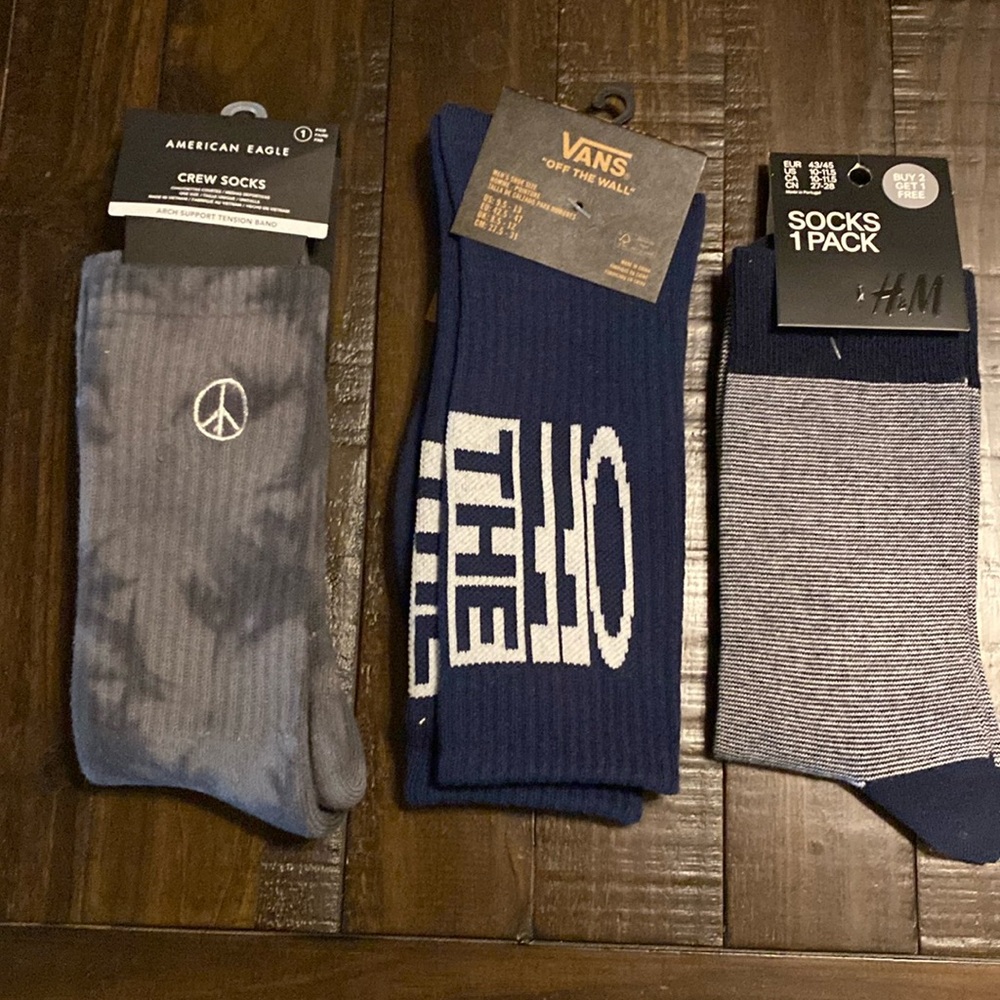 Men’s Sock Lot 3 Pair